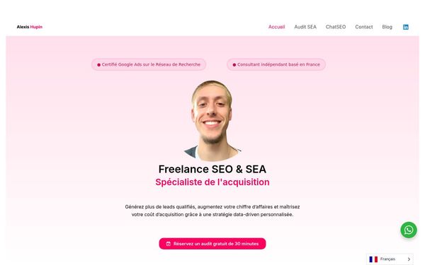 alexis-hupin.fr — Chat seo