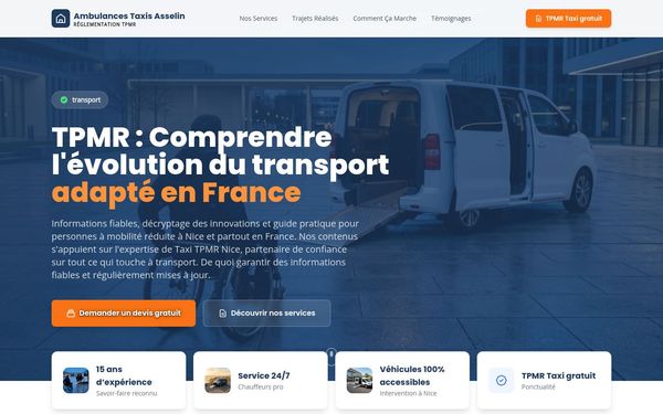ambulances-taxis-asselin.fr — Transport TPMR