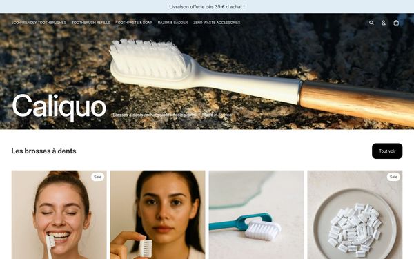 caliquo.com — Brosse a dent