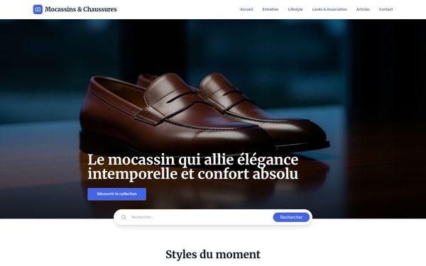 chaussures-pacaut.com — Mocassins homme