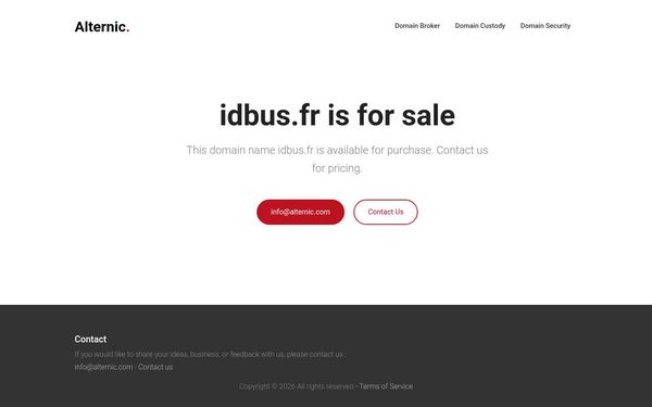 idbus.fr — Bus