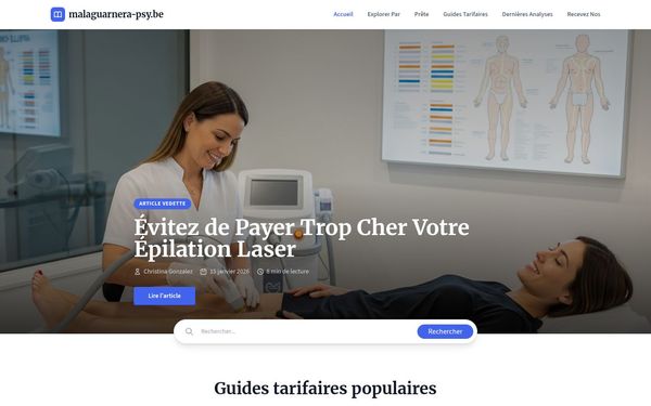 malaguarnera-psy.be — Tarif épilation laser corps entier