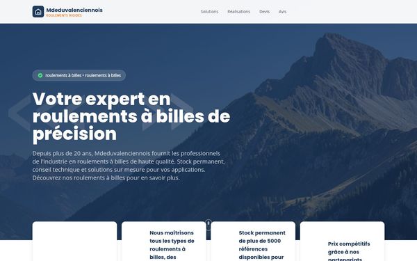 mdeduvalenciennois.fr — Roulements à billes