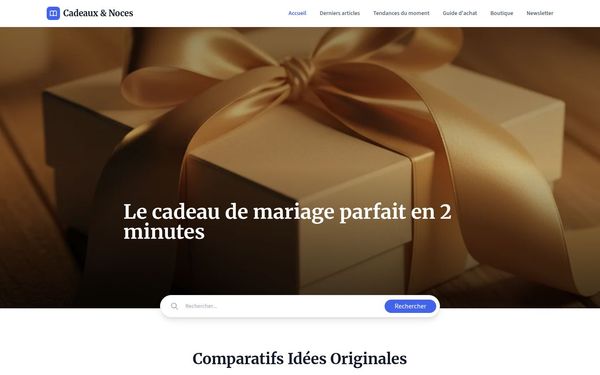 monmariageenligne.com — Meilleur cadeau de mariage
