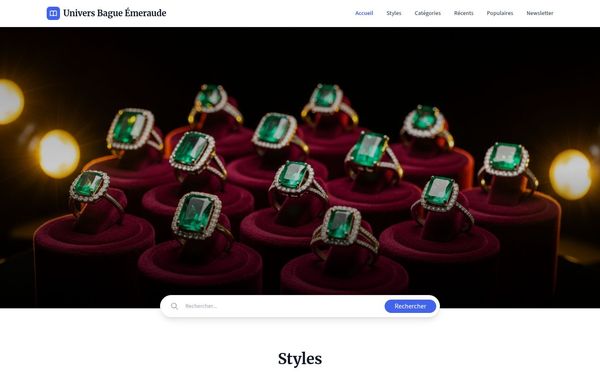 morebodyjewelry.com — Bague émeraude tendance