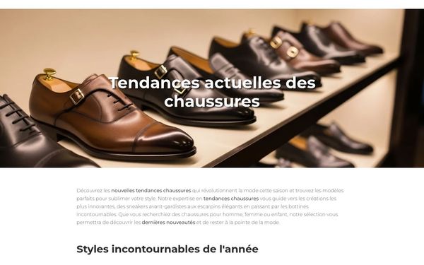 news-arivachaussures.fr — Nouvelles tendances pour toutes vos chaussures
