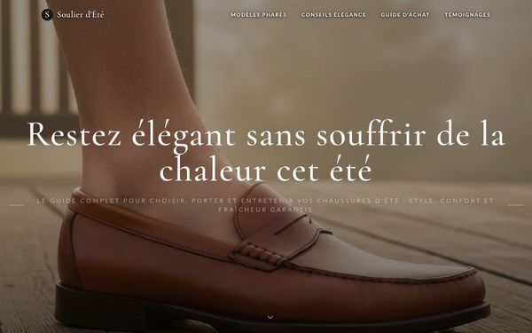 pearlpoppinsneaker.com — Chaussures d'été homme