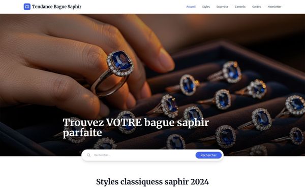 texasmetalarts.com — Quelle bague saphir pour femme acheter