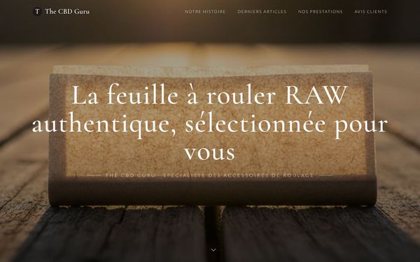 thecbdguru.org — Feuille à rouler raw