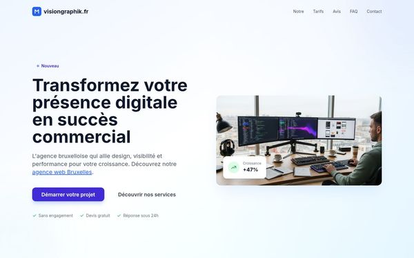 visiongraphik.fr — Technologie