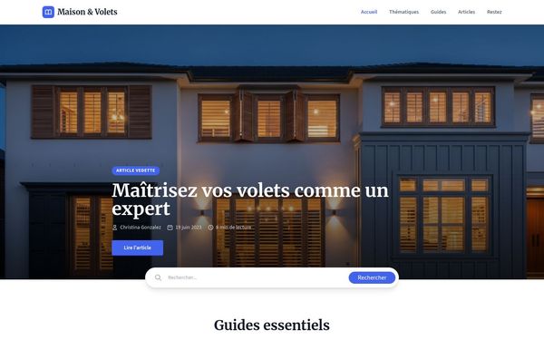 voletsroulants-lyon.com — Installer ses volets