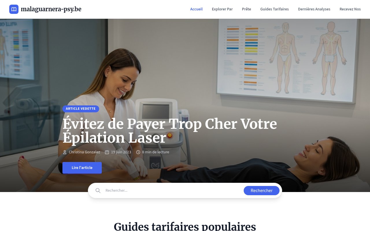 malaguarnera-psy.be - Site santé/psychologie